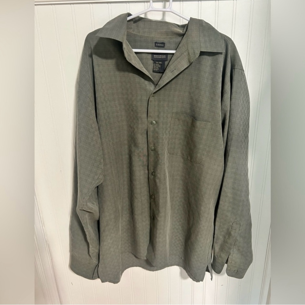 Menswear Alexander Lloyd Green Button-Up Shirt